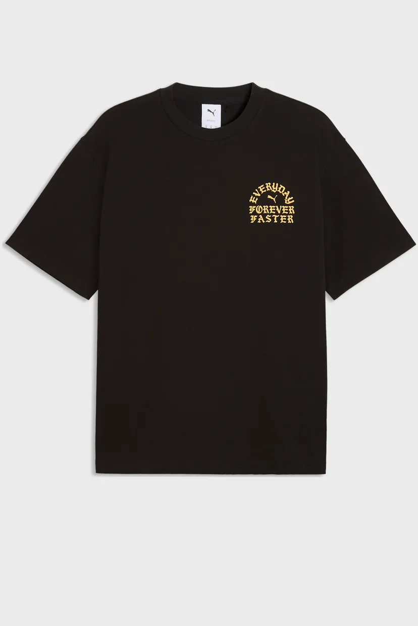 Чоловіча чорна футболка PUMA.NOW Tee Men 4