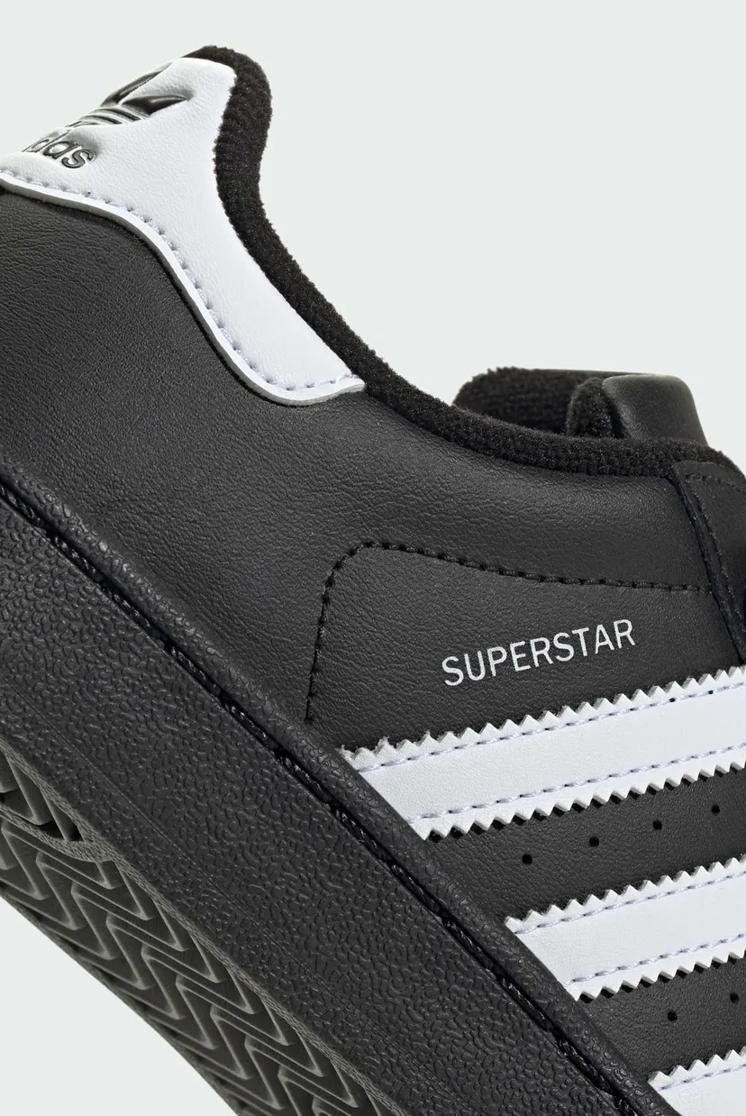 Детские черные сникерсы Superstar II Comfort Closure Kids 9