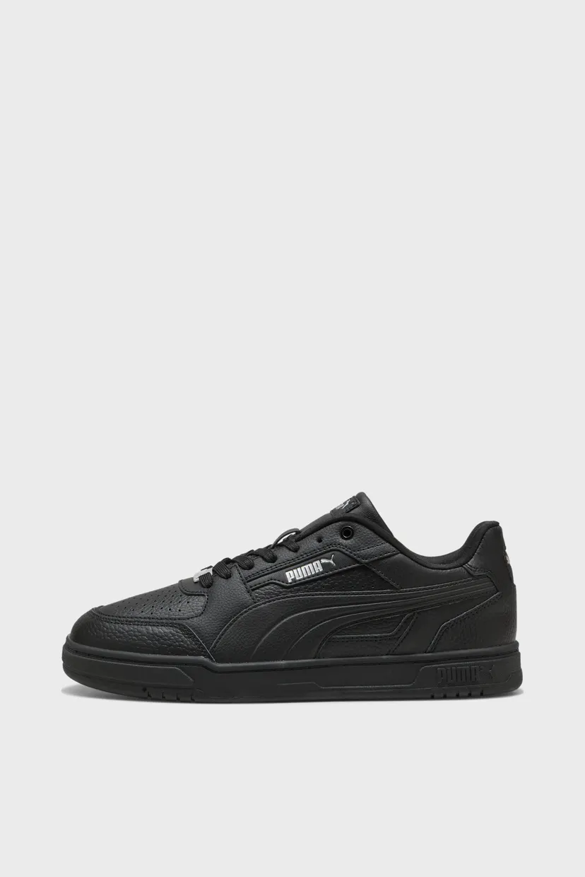 Черные кожаные сникерсы Caven III Plus Sneakers Unisex 3