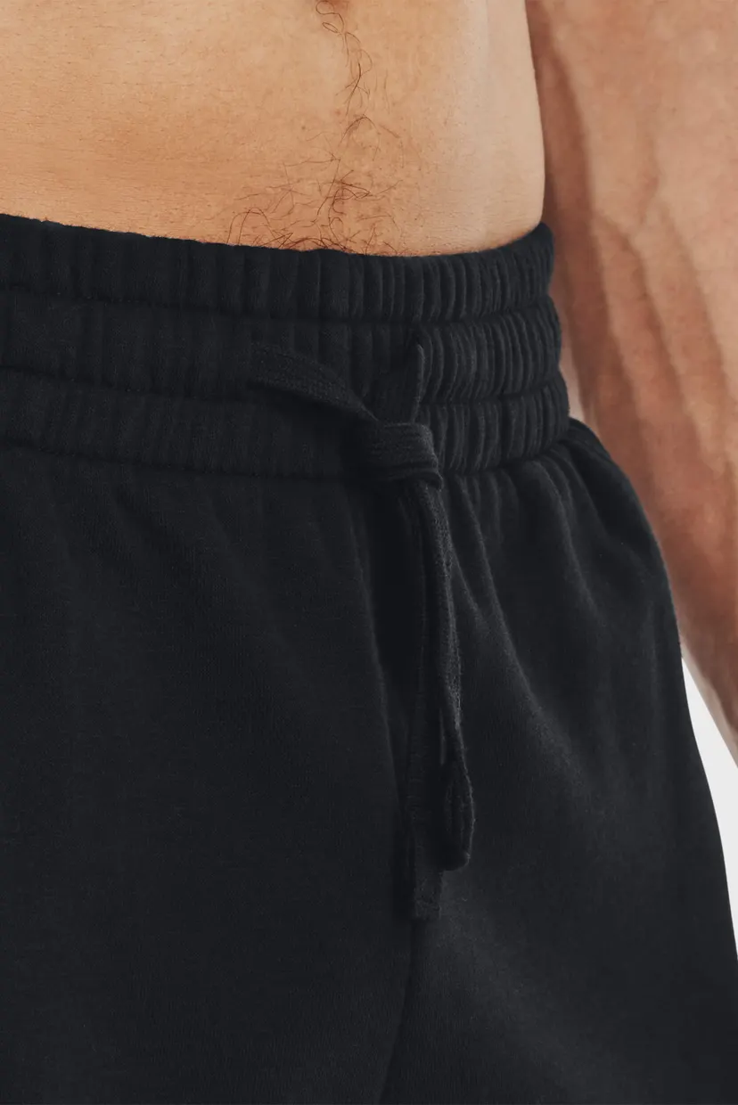Мужские черные спортивные брюки UA Rival Fleece Cargo Jogger 4
