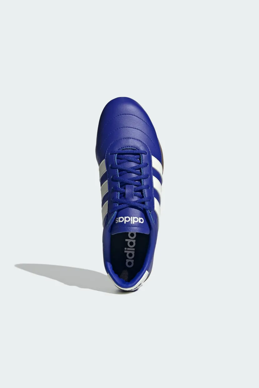 Жіночі сині шкіряні кросівки Grand Court Lo adidas JQ9692 — MD-Fashion