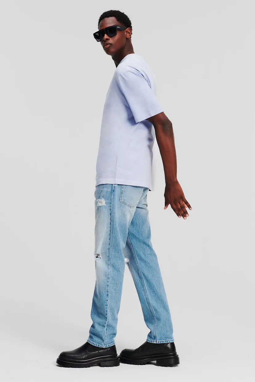 Мужские голубые джинсы KLJ TAPERED DENIM 3