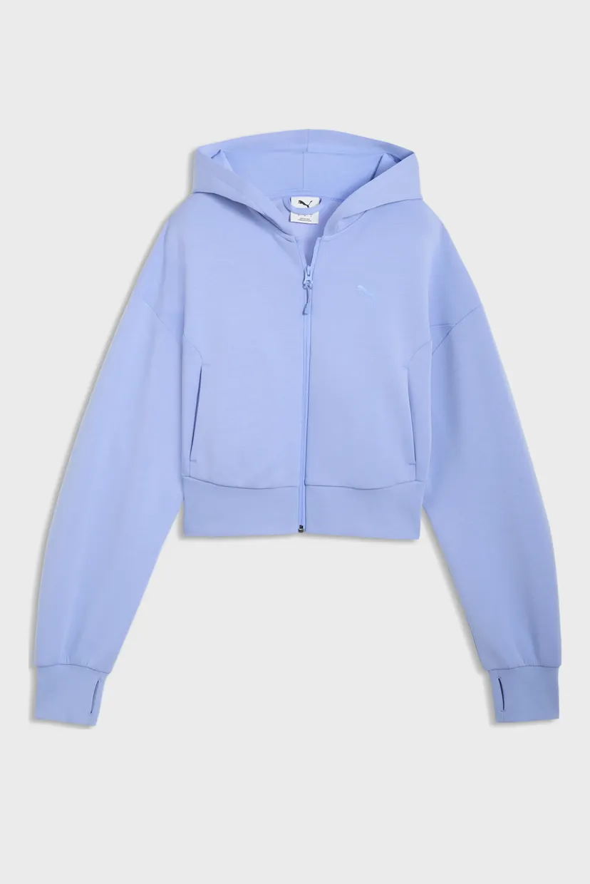 Женское фиолетовое худи PUMATECH SENSE Full Zip Hoodie Women 4