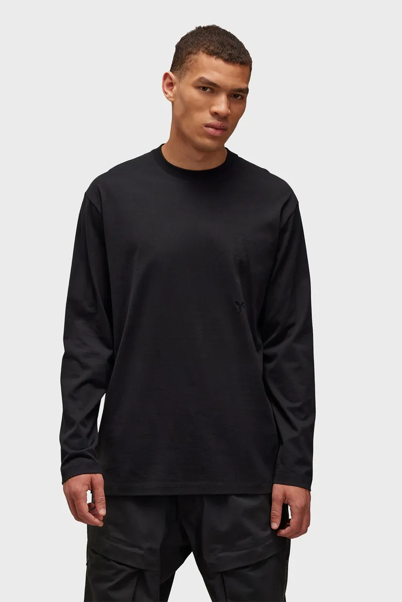 Чорний лонгслів Y-3 (унісекс) adidas IW0068 — MD-Fashion