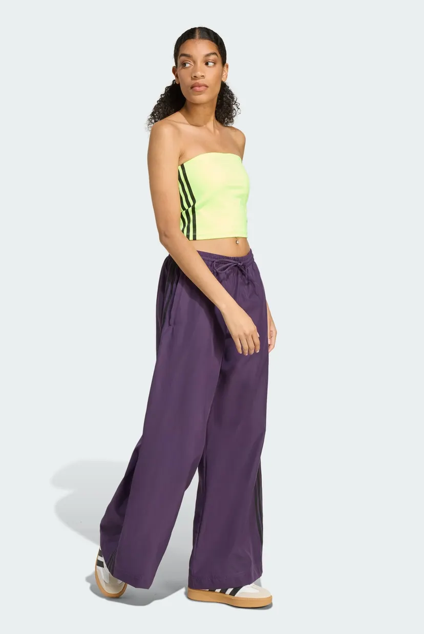 Женские фиолетовые спортивные брюки adicolor Firebird Oversized 2