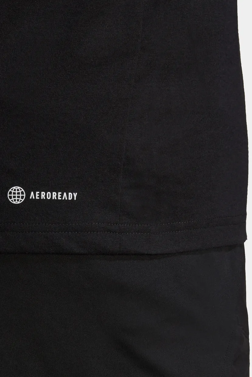 Чоловіча чорна футболка Train Essentials Feelready Logo 5