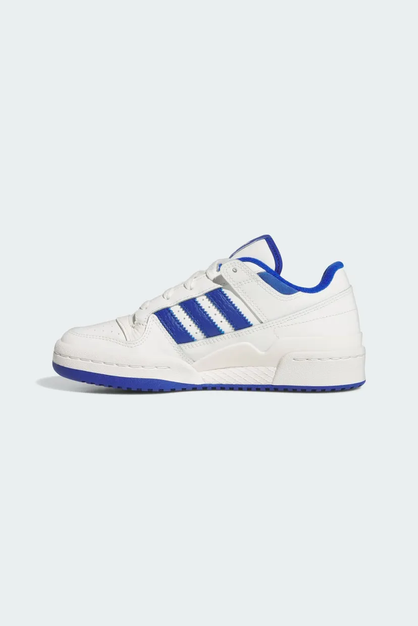 Детские белые кожаные сникерсы Forum Low CL Kids 6