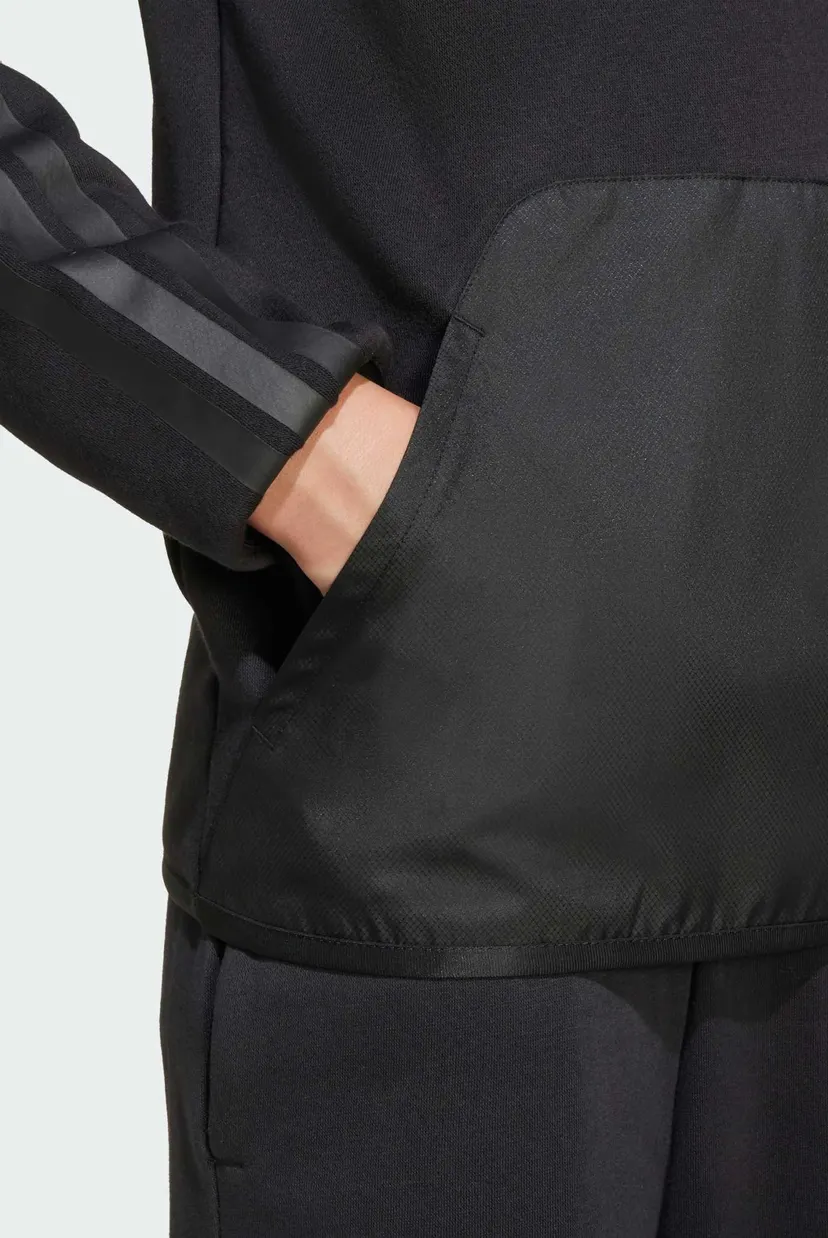 Детское черное худи UTILITY PACK FLEECE JUNIOR 8