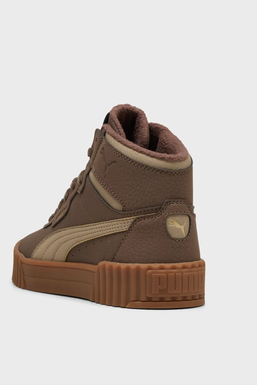 Женские коричневые хайтопы Carina 3.0 Mid Sneakers Women 5