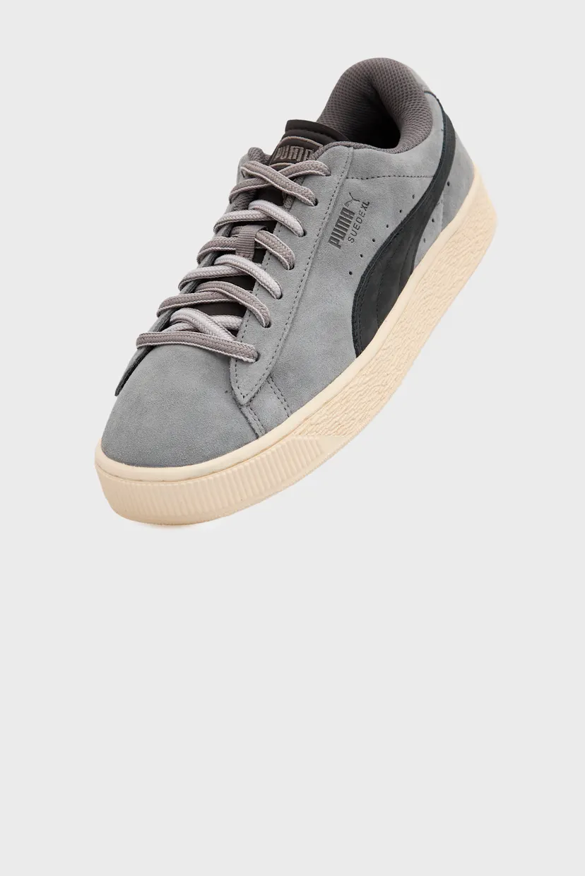 Серые замшевые сникерсы Suede XL Shadow Sneakers Unisex 5
