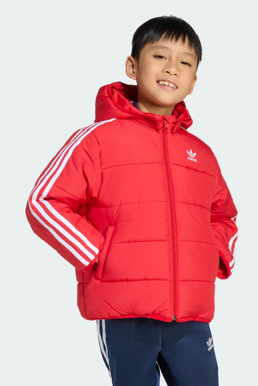 Детская красная куртка Adicolor Kids 5