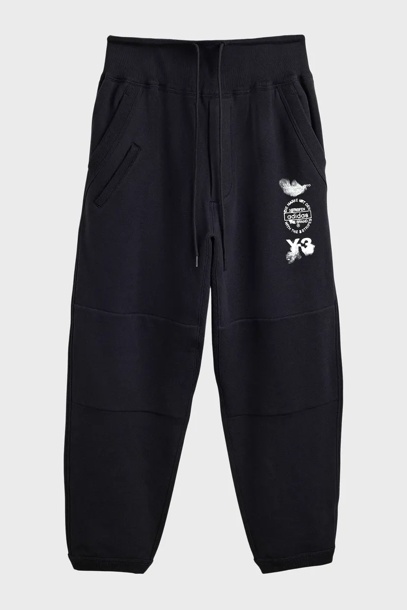 Мужские черные спортивные брюки Y-3 Cuffed 7