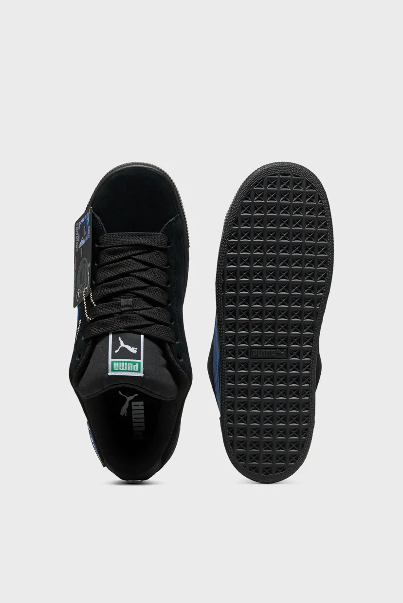 Черные замшевые сникерсы BMW M MOTORSPORT Suede XL Sneakers Unisex 4