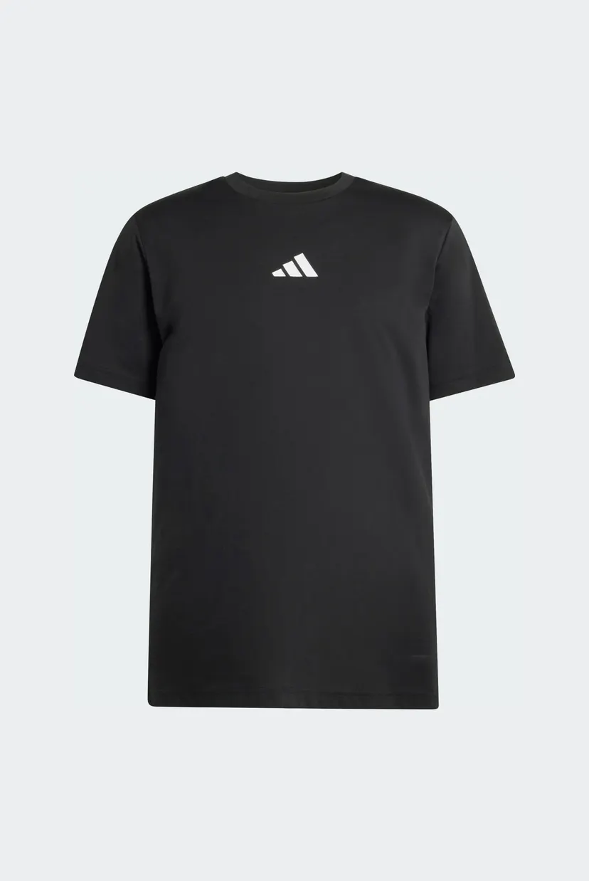 Мужская черная футболка CLIMACOOL TRAINING IDENTITY GRAPHIC 6
