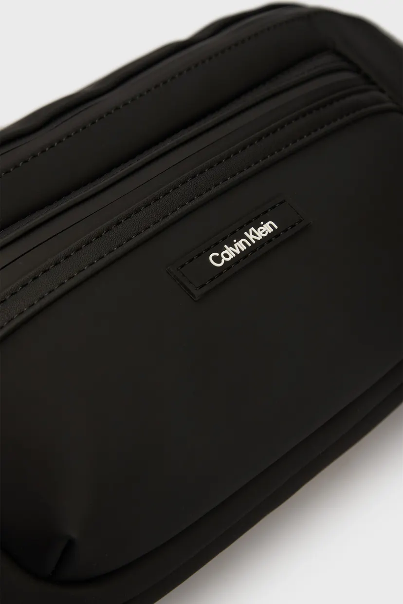 Чоловіча чорна поясна сумка CK ESSENTIAL WAISTBAG RUBBER 5