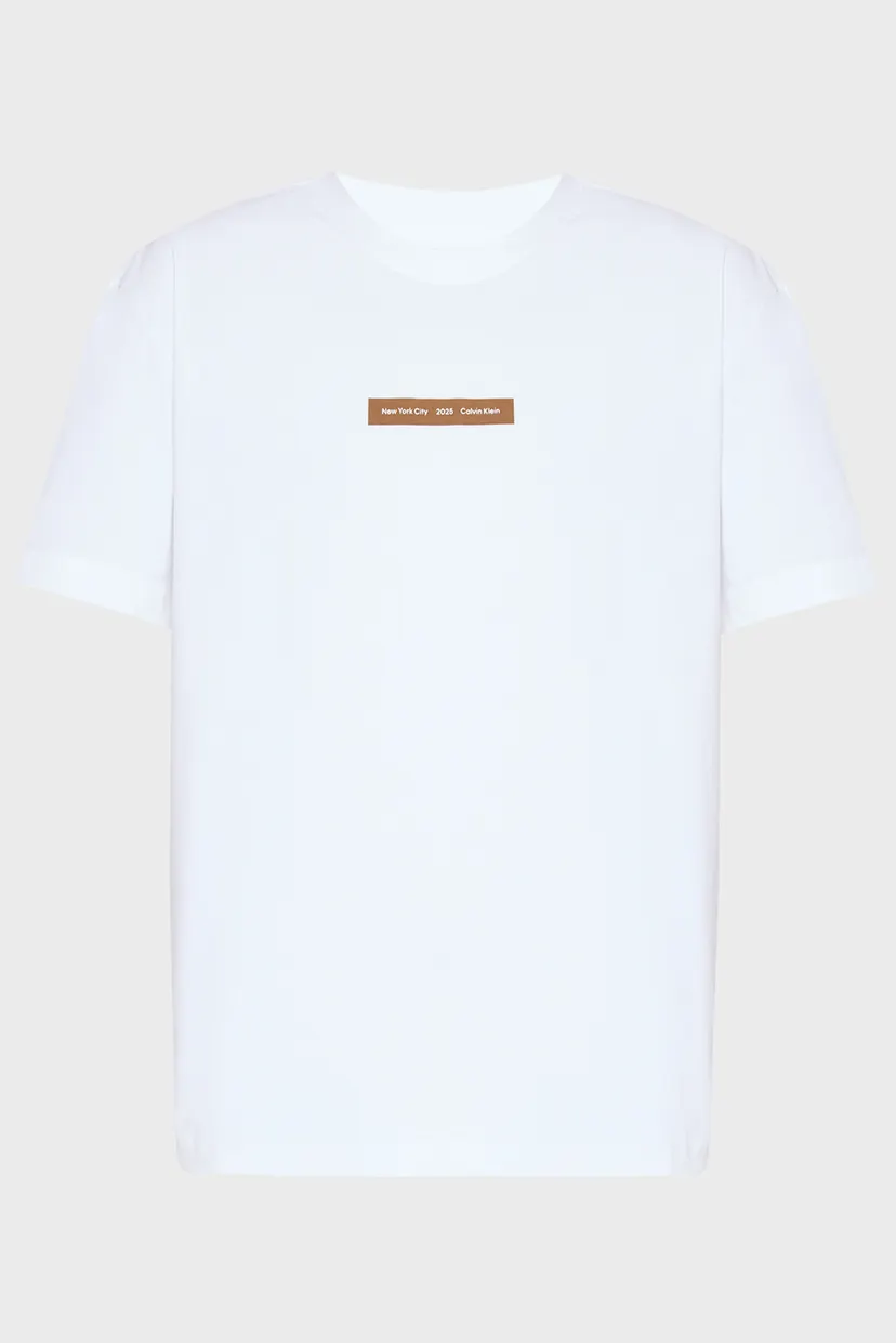 Мужская белая футболка NYC 2025 TEE 3