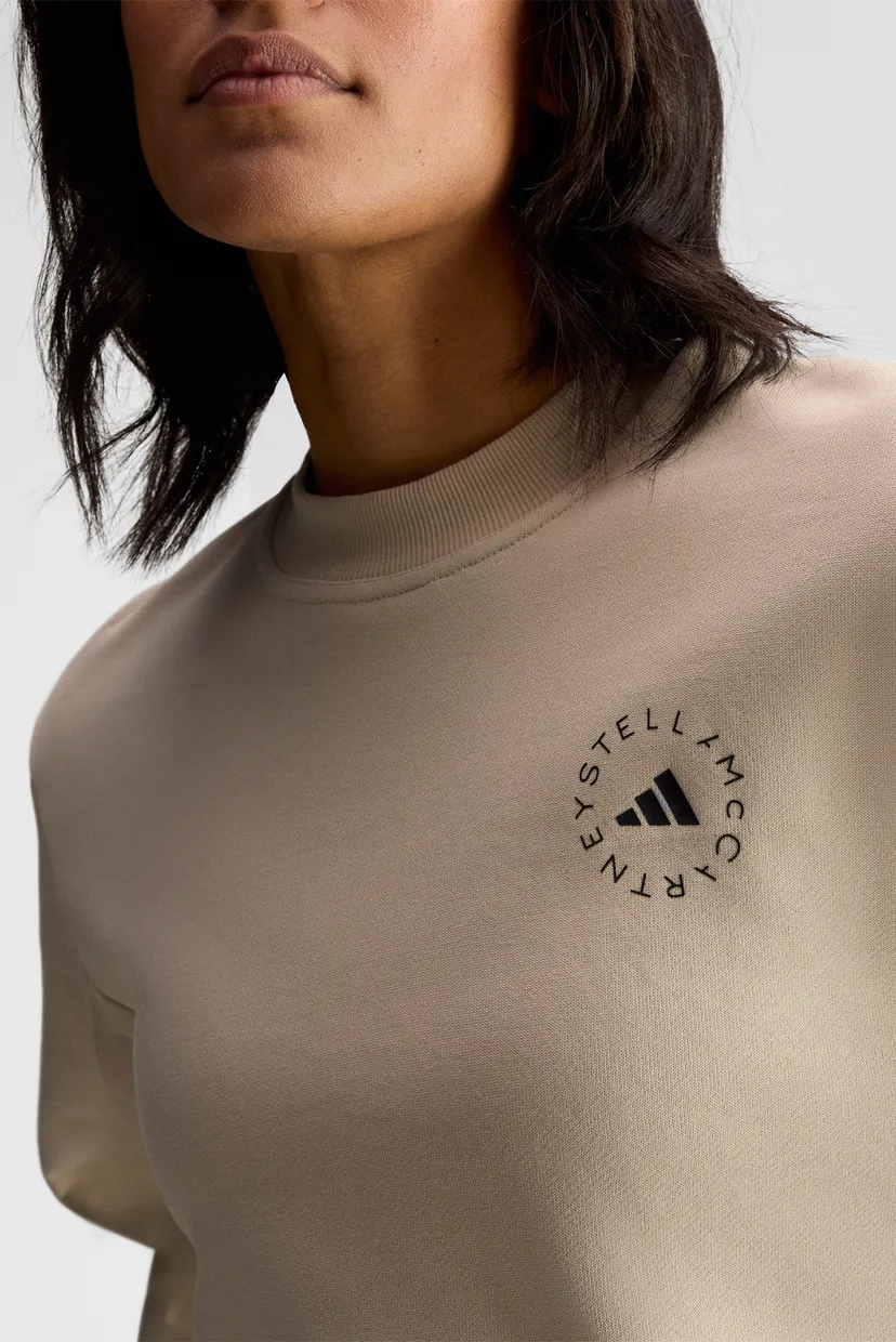 Женский бежевый свитшот adidas by Stella McCartney Regular 4
