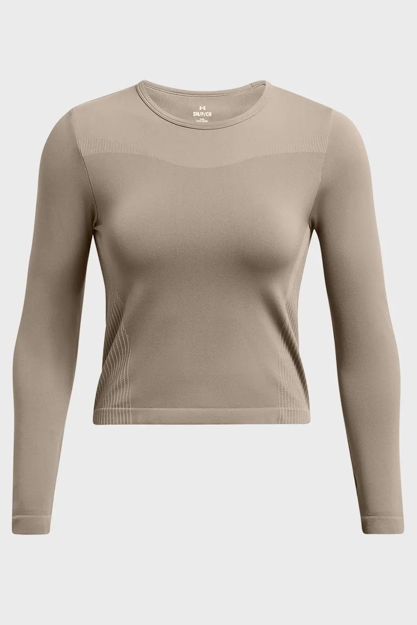 Жіночий коричневий лонгслів Vanish Elite Seamless LS 4