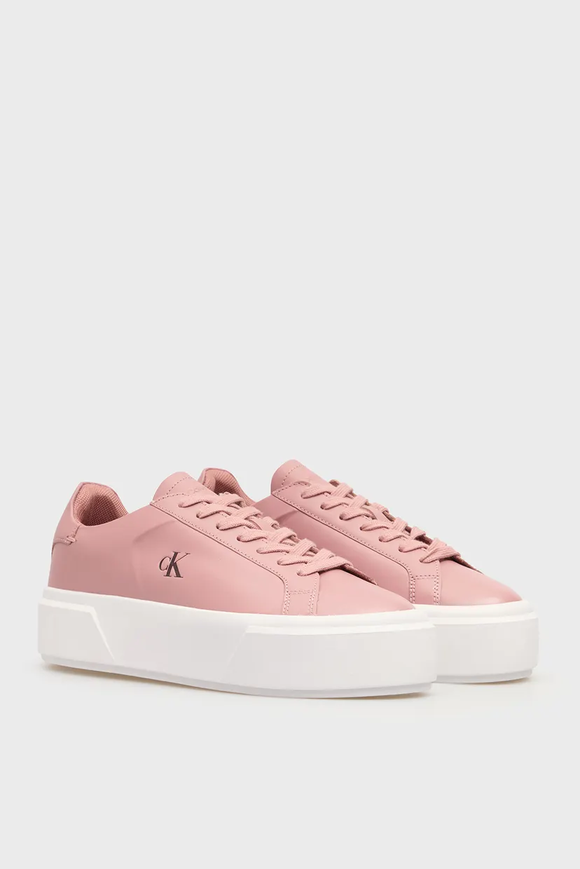 Жіночі рожеві снікерси FLATFORM 3
