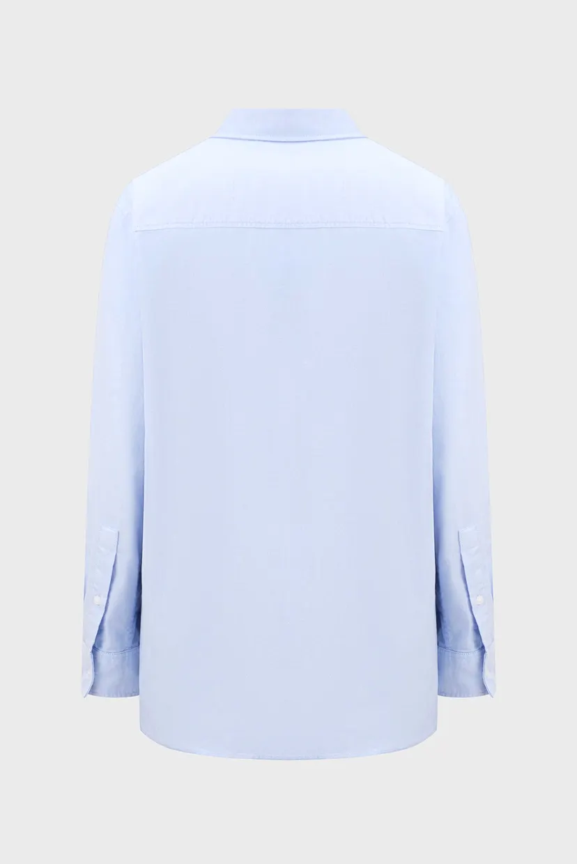 Жіноча блакитна сорочка OXFORD RELAXED FIT SHIRT 7