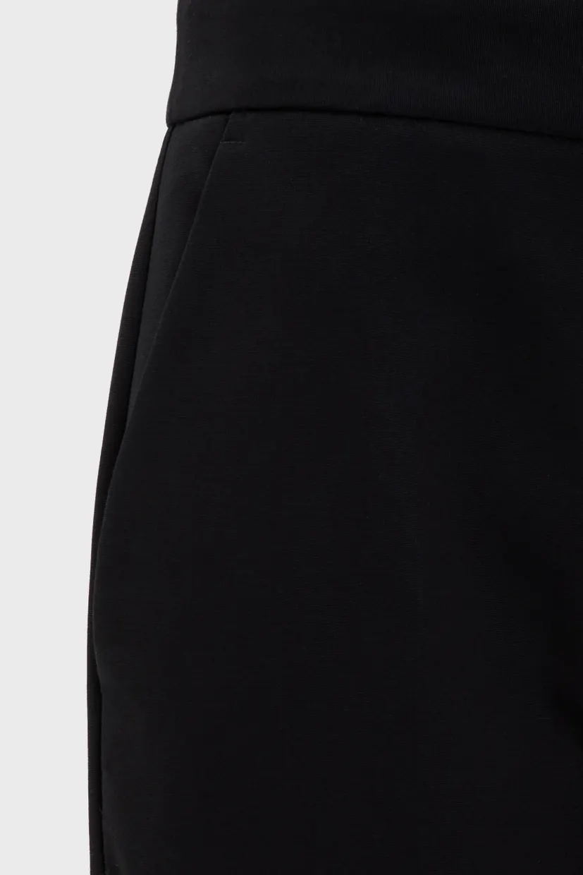 Женские черные брюки COTTON STRETCH SLIM 5