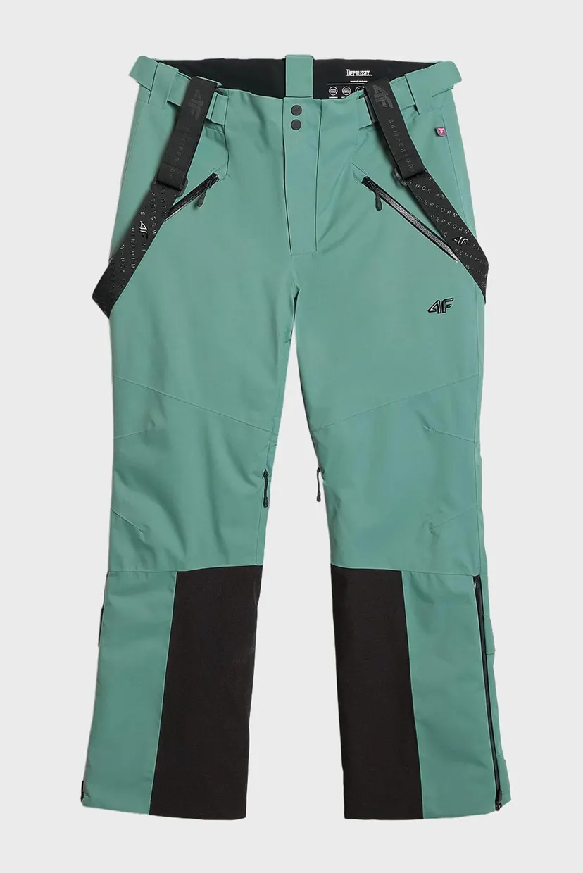 Мужские зеленые лыжные брюки TROUSERS 6