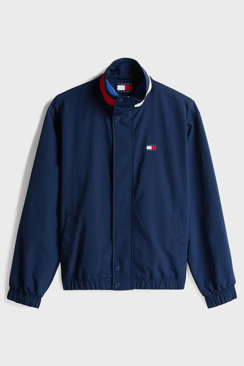 Мужская темно-синяя ветровка TJM DNA COLLAR ESS JACKET 5