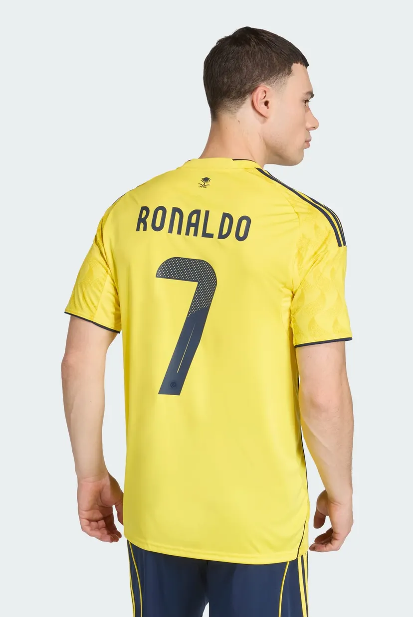 Мужская желтая футболка с узором Al Nassr FC 25/26 Home 3