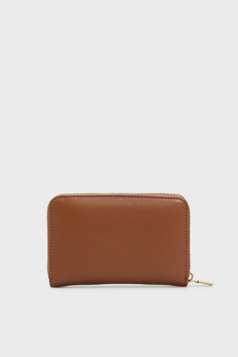Женский коричневый кошелек LAUREL SLG MEDIUM ZIP AROUND 4