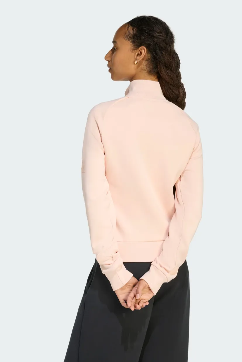 Жіноча пудрова спортивна кофта SOFT LUX SLIM 3
