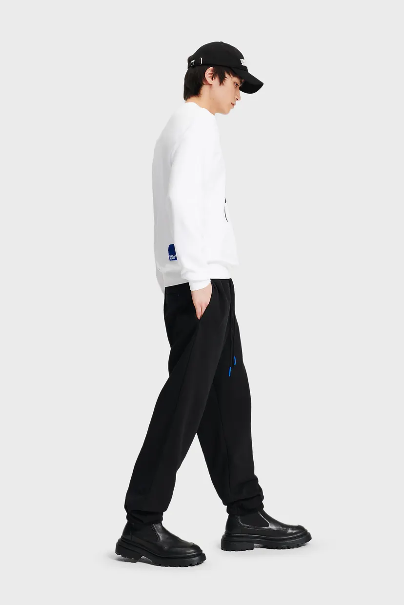 Мужские черные спортивные брюки KLJ RELAXED SWEATPANT 3