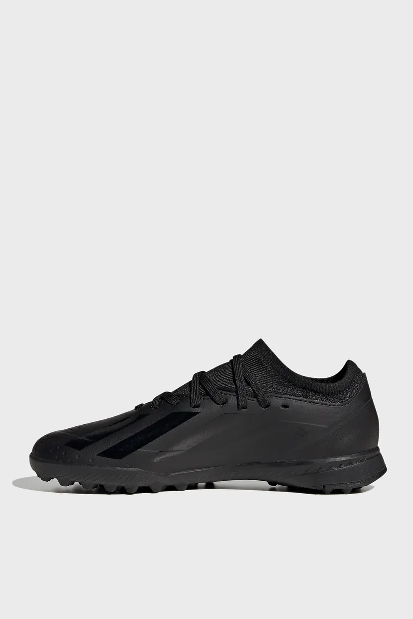 Детские черные сороконожки X Crazyfast.3 Turf 6
