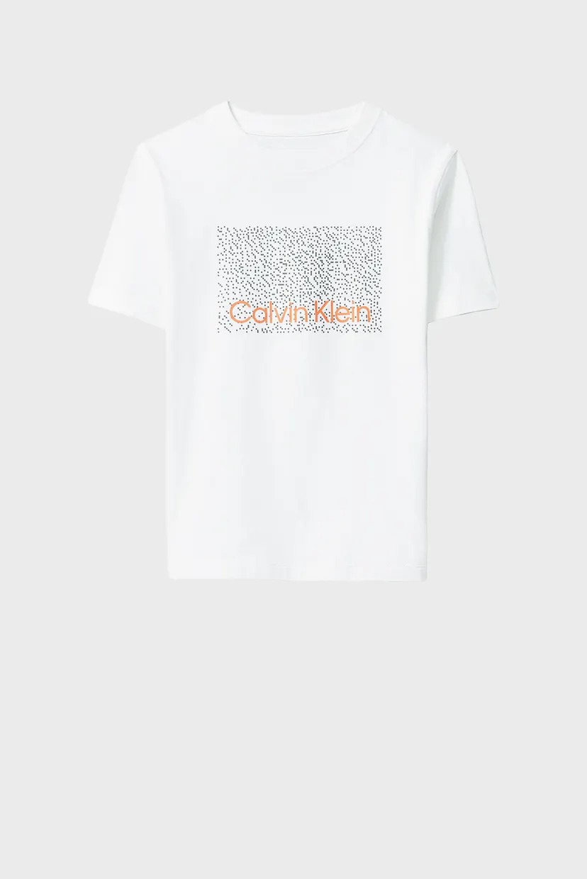 Детская белая футболка PERFORATION SS 6