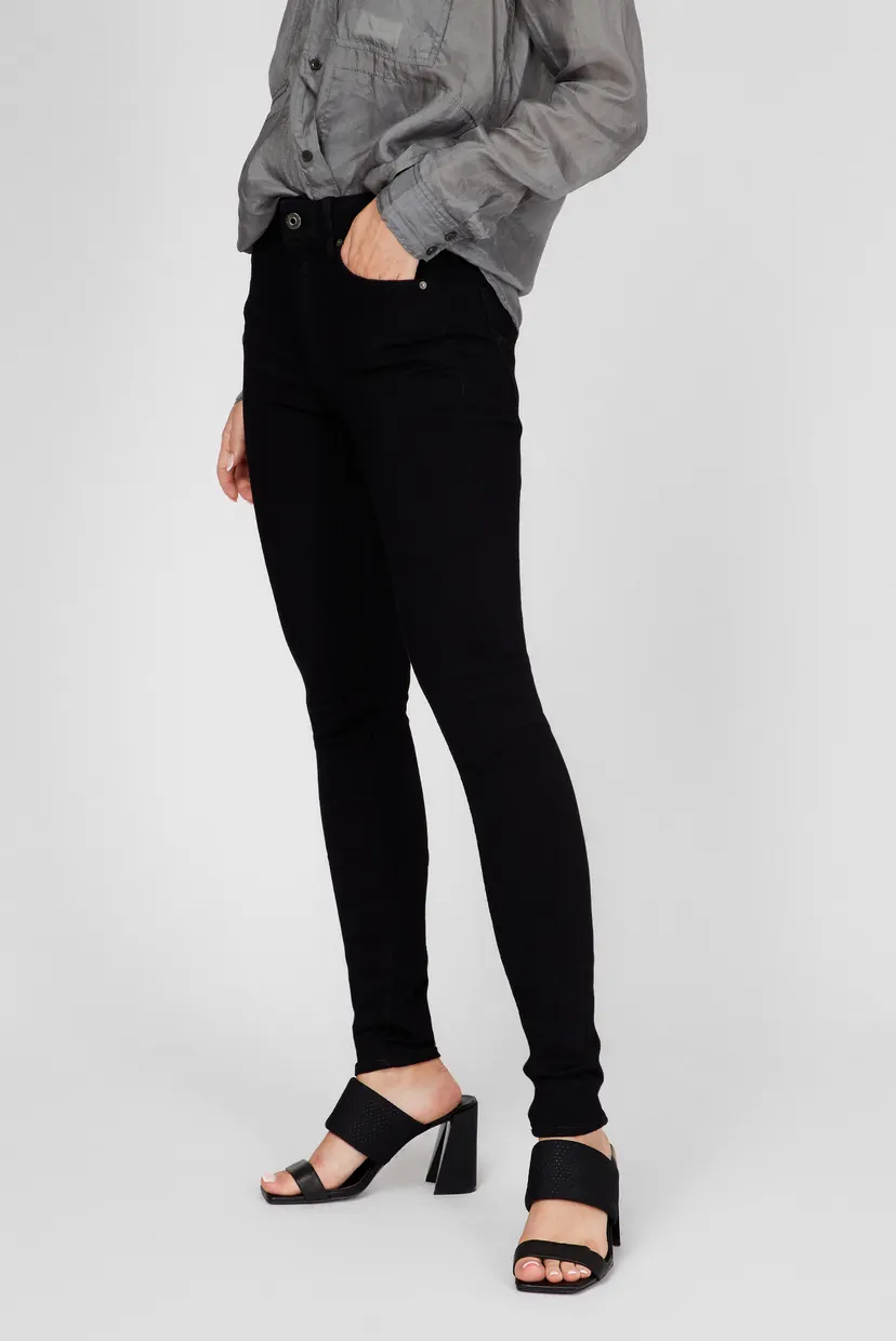 Жіночі чорні джинси 3301 High Skinny 3