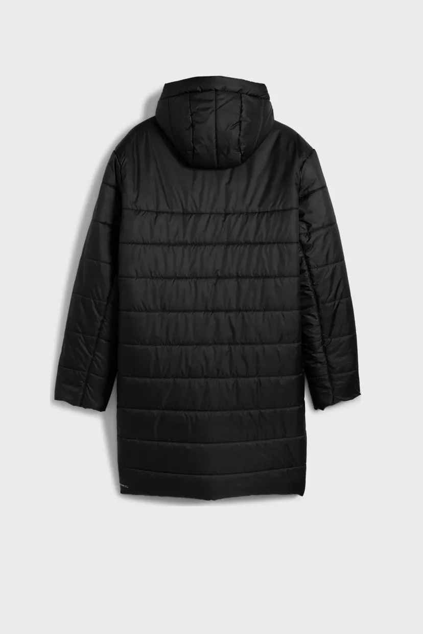 Мужская черная куртка Essentials Hooded Padded Parka Men 5