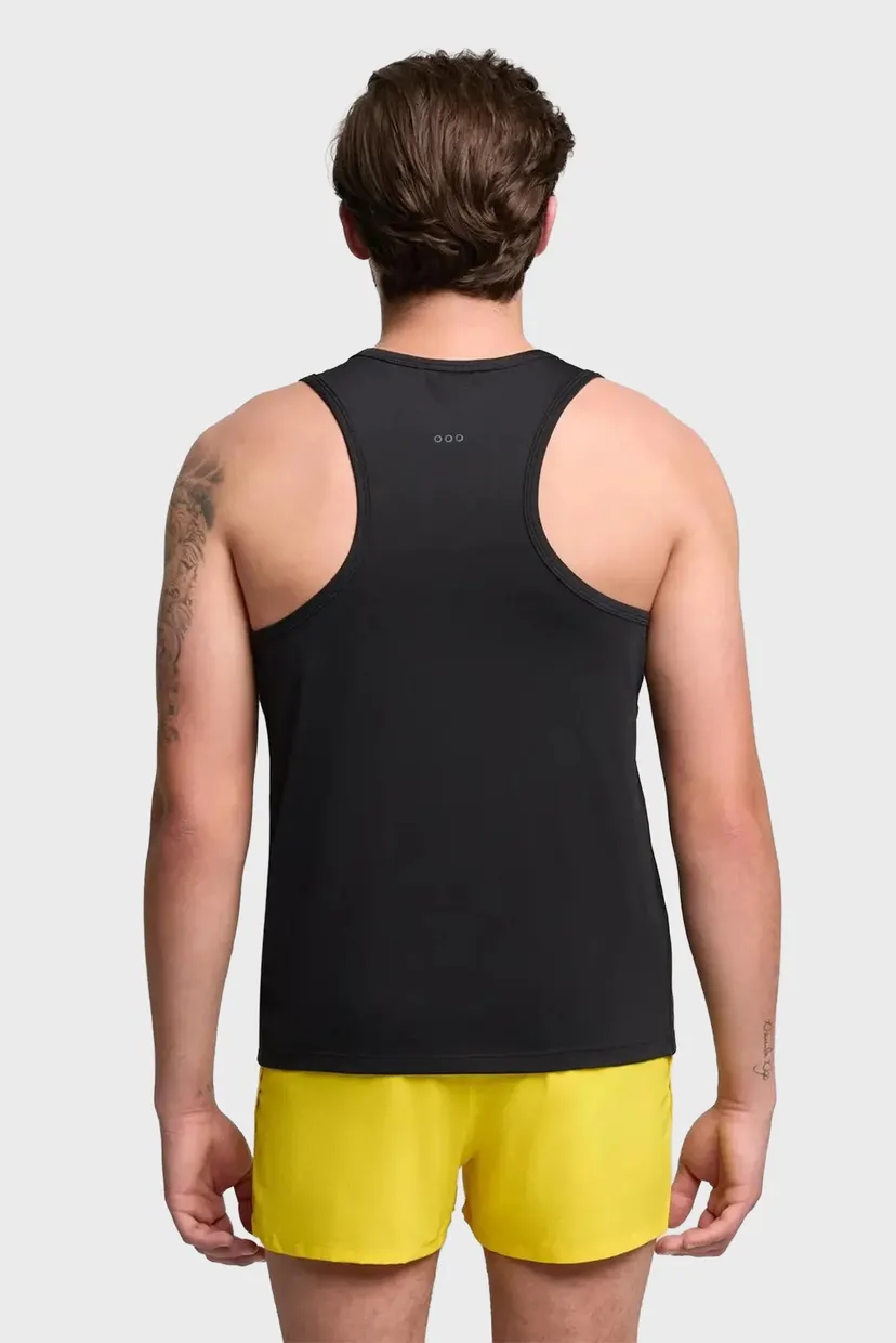 Чоловіча чорна майка STOPWATCH SINGLET 3