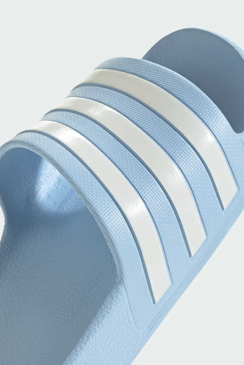 Женские голубые слайдеры Adilette Aqua 8