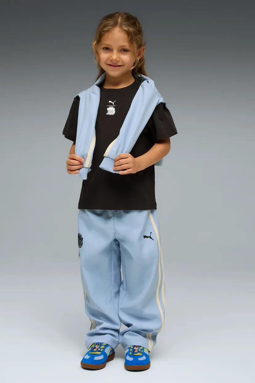 Детская черная футболка PUMA x PAW PATROL Relaxed Graphic Tee Kids 3