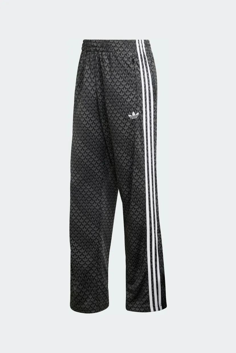 Мужские черные спортивные брюки с узором FIREBIRD LOOSE MONOGRAM 6