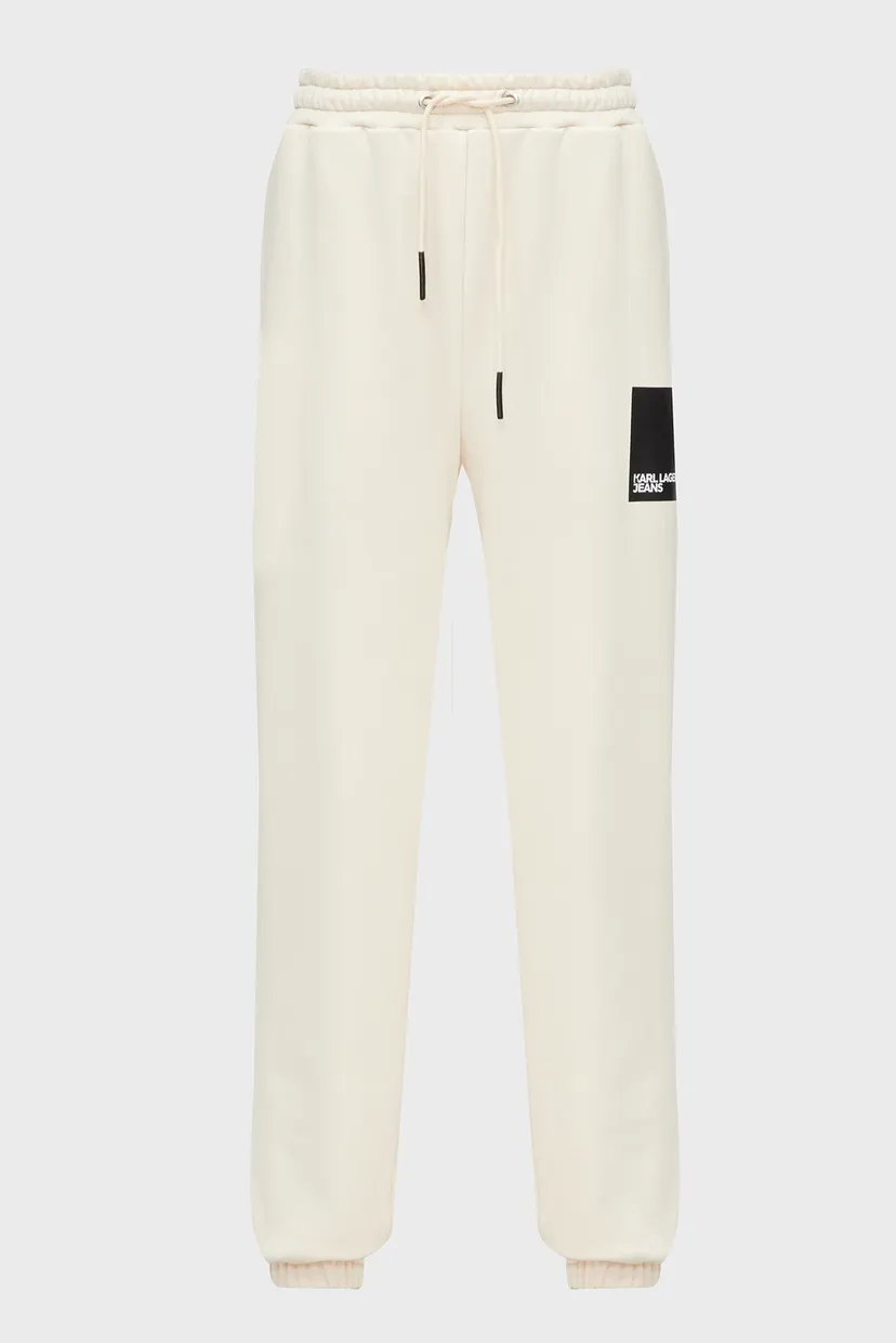 Мужские белые спортивные брюки KLJ RELAXED SWEATPANT 6