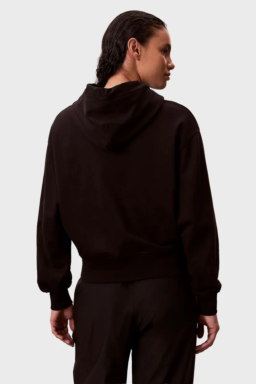 Жіноче чорне худі PREMIUM TERRY 3