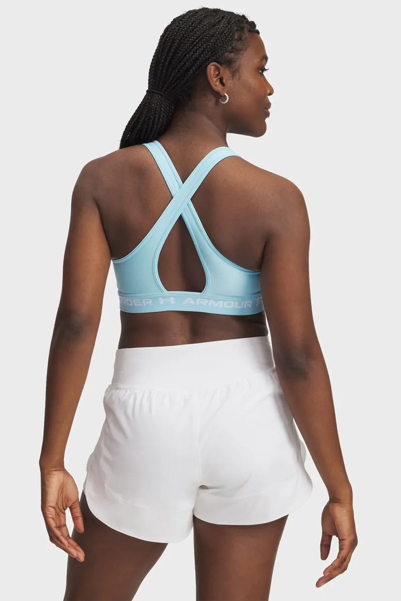 Женский голубой топ Crossback Mid Bra 8
