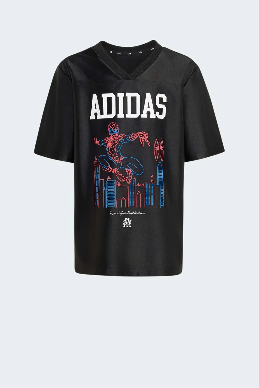 Дитяча чорна футболка ADIDAS MARVEL SPIDER-MAN 8
