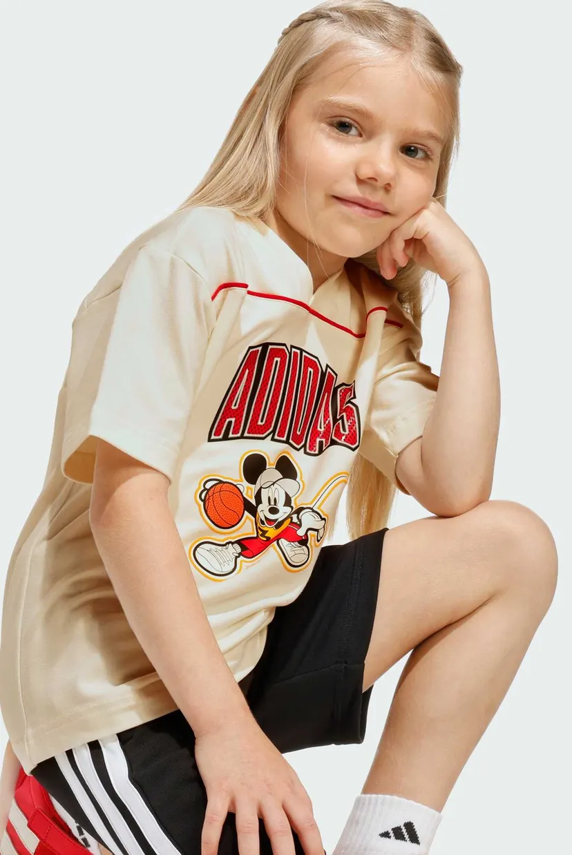 Детская белая футболка ADIDAS DISNEY MICKEY MOUSE 4
