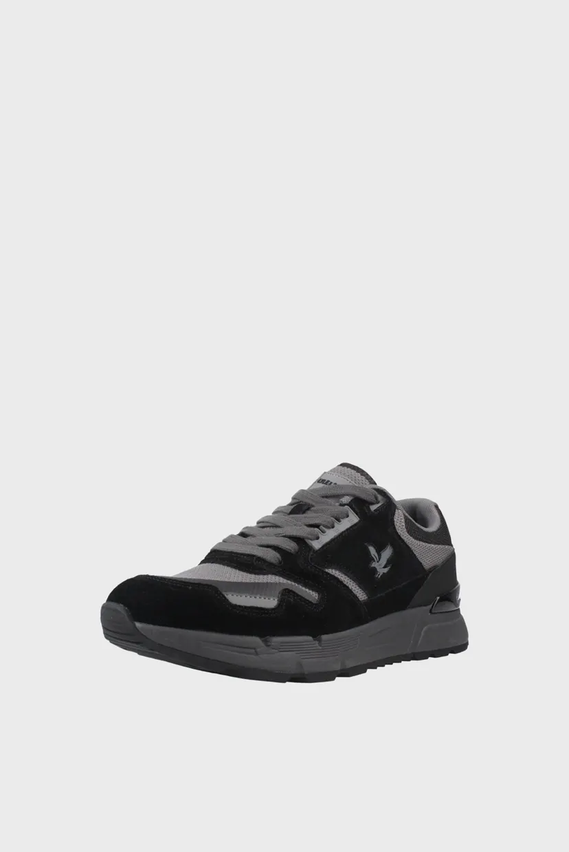 Чоловічі чорні кросівки FINLAY Lyle & Scott FOREVER003-001 — MD