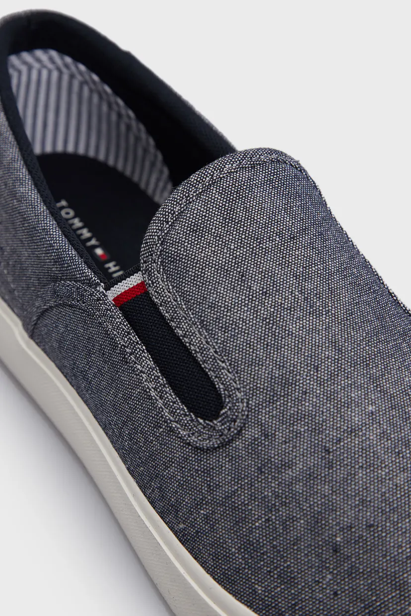 Мужские синие слипоны TH HI VULC CORE LOW SLIP ON 5