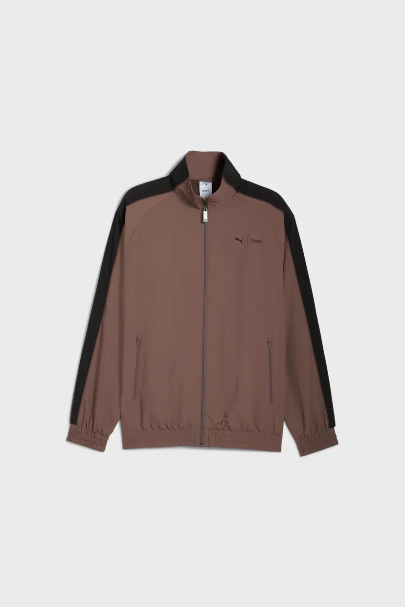 Мужская коричневая спортивная кофта PUMA x RIPNDIP T7 Jacket Men 6