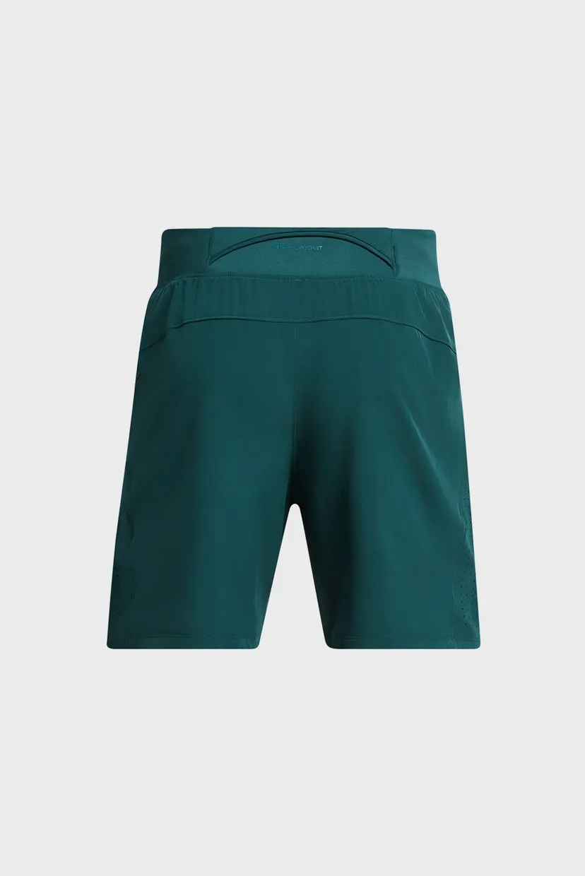 Чоловічі зелені шорти UA LAUNCH PRO 7'' SHORTS 6