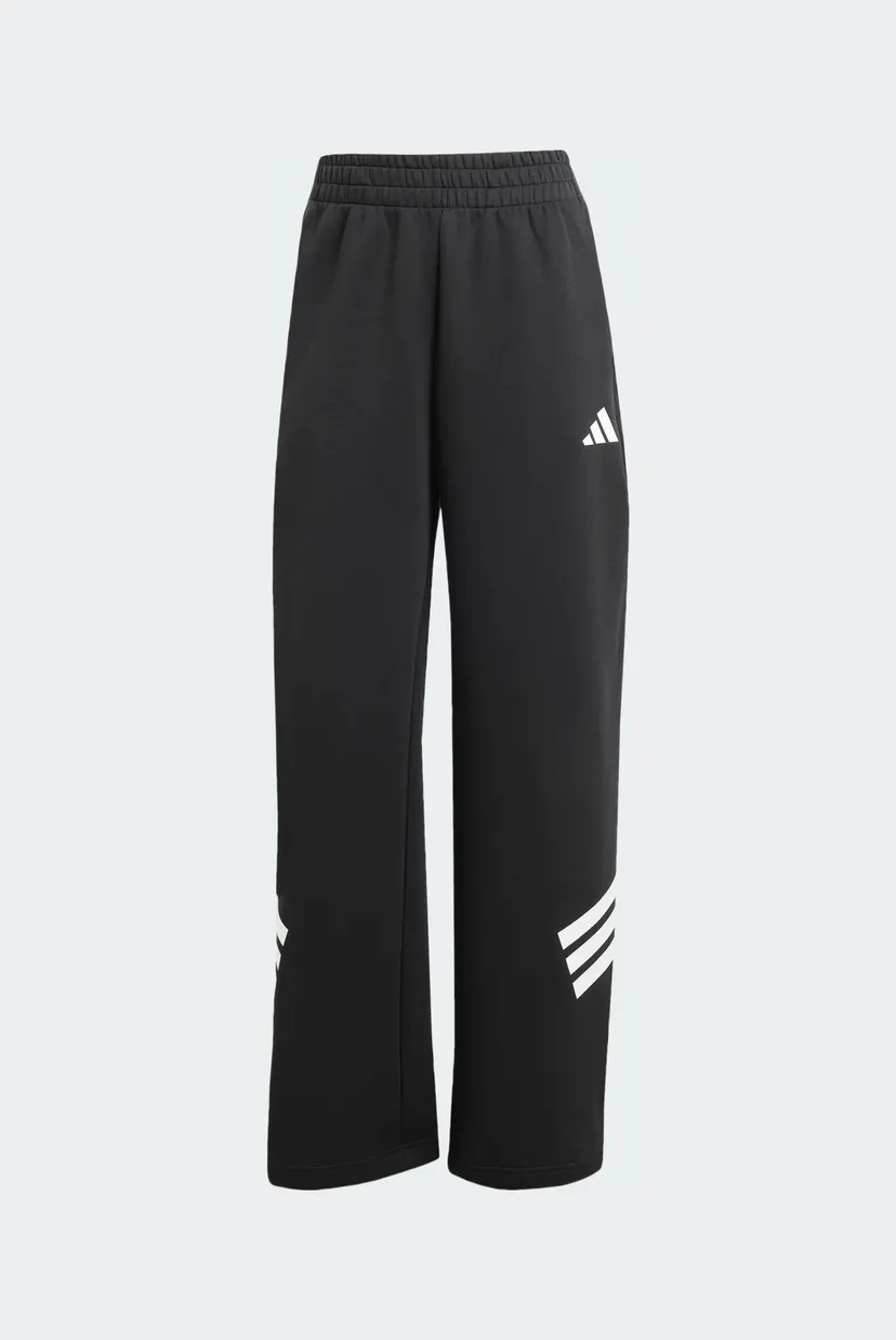 Женские черные спортивные брюки Future Icons 3-Stripes Open-Hem 6