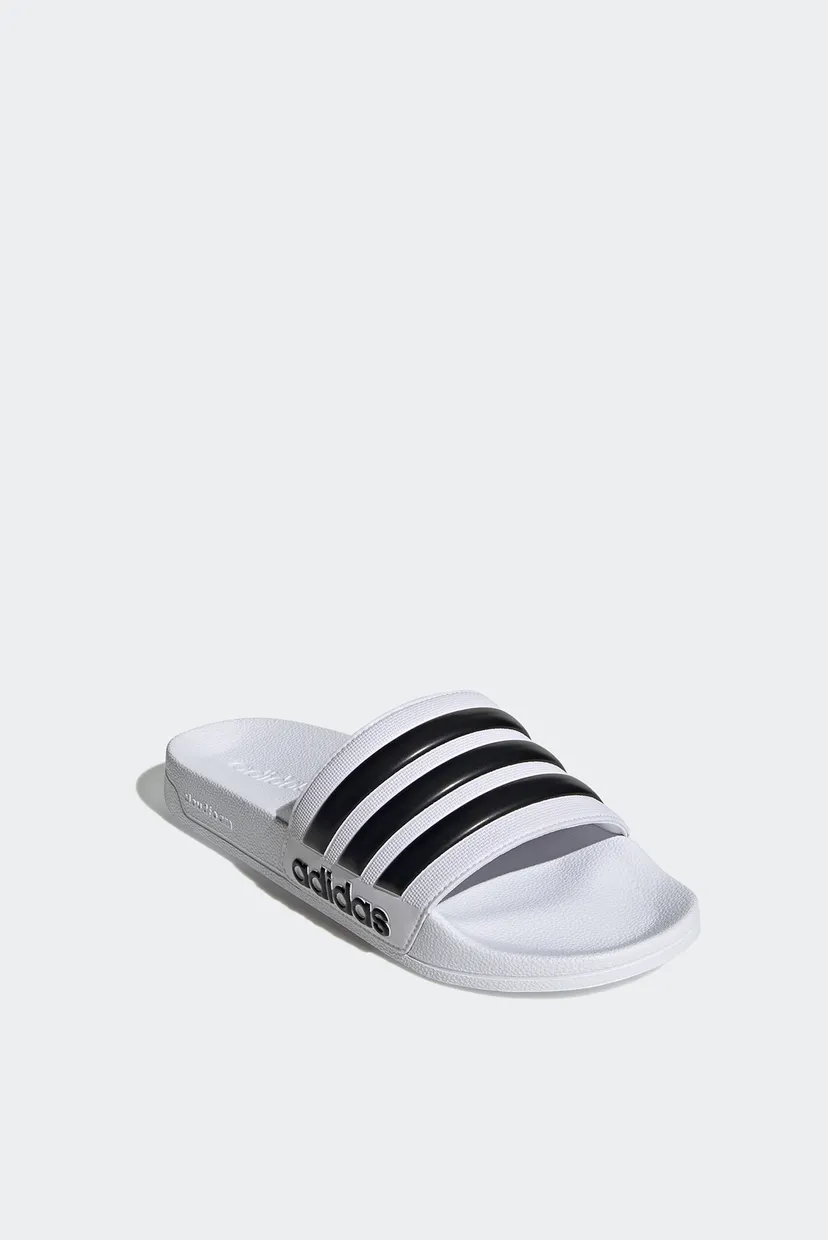 Білі слайдери Adilette Shower 4